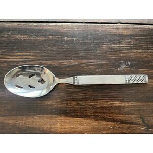 VTG‎ Danika Stainless MSI Japan Celtic Knot Pierced Serving Spoon